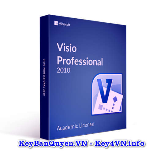 Mua bán key bản quyền Visio Professional 2010 Full 32 và 64 Bit