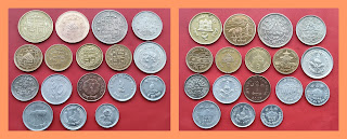 NEPAL SET OF 17 DIFFERENT COINS (#RVJ)