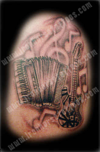 Music tattoos