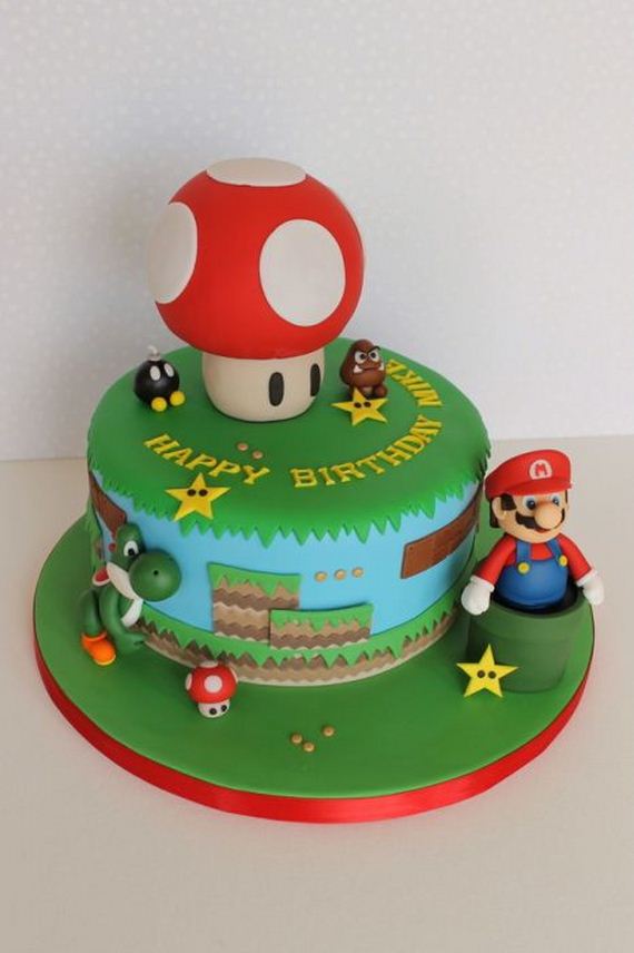 Super Mario Birthday Cakes ~ SmileCampus