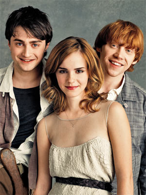 harry potter cast pictures. harry potter cast photo shoot.