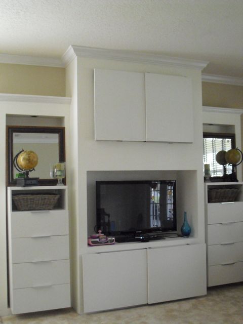 Built-in Entertainment Center