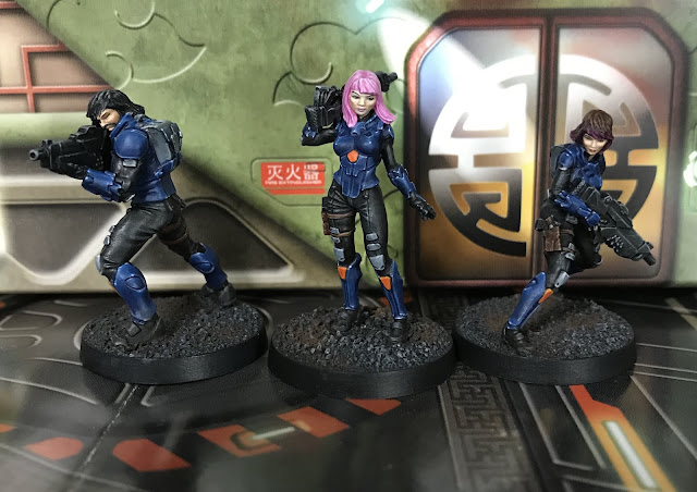 Keisotsu Butai Team with combi rifles  - Zanshi Proxy