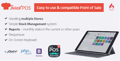 ZARest POS  v2.0.0 - restaurant point of sale web application Nulled