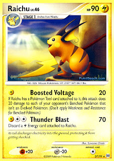 Raichu Pokemon Card Arceus Set