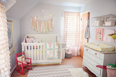 Desain Cantik Interior Kamar Bayi Yang Lucu dan Unik 