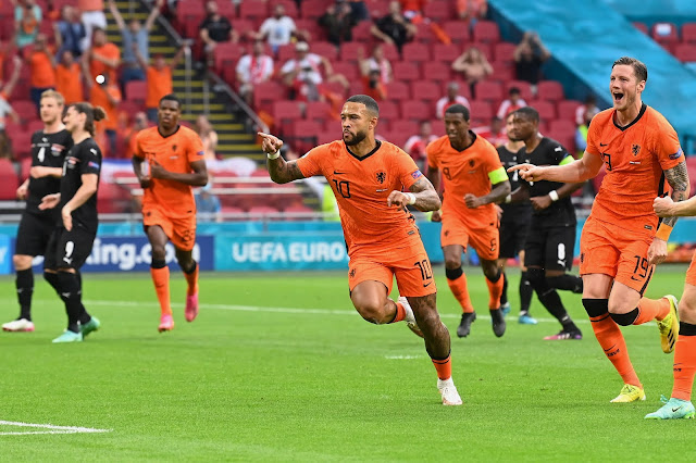 Netherlands forward Memphis Depay