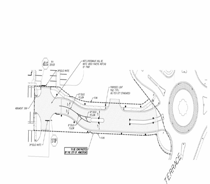 Pattern specified on the City of Homestead website. THE PROGRAM