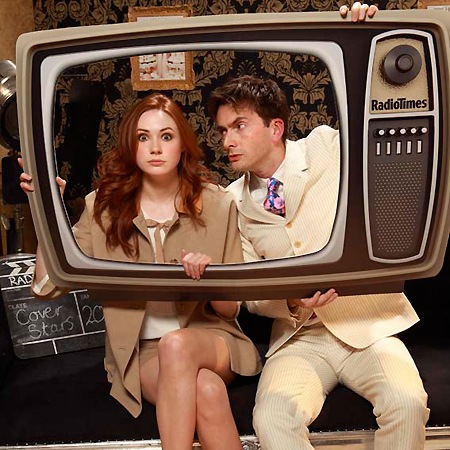  David Tennant Karen Gillan They did a photo shoot together which you 