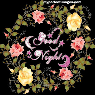 good night heart rose images