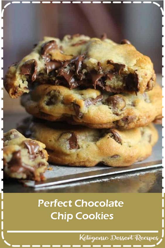 These perfect cookies are buttery, chewy, thick and chocked full of rich, semi-sweet chocolate chips. Absolutely divine!