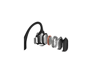 bone conduction headphones, bone conduction headphones 2023, new bone conduction headphones, Black bone conduction headphones, Shokz OpenRun Pro,