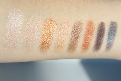 Lorac Pro Palette eyeshadow shimmer shades