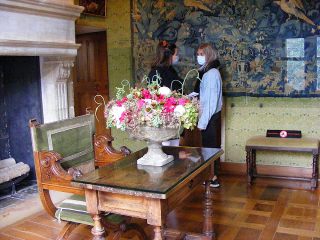 Catherine de Medici's private apartments, Chateau de Chenonceau, Indre et Loire, France. Photo by Loire Valley Time Travel.