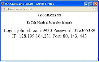 Cara Membuat Akun SSH Sendiri Gratis Terbaru 2015