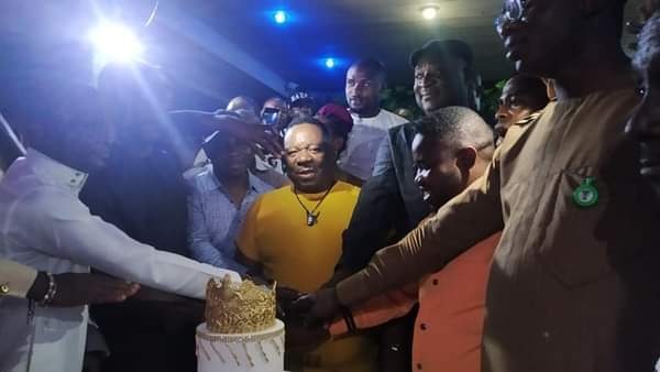 Amazing! Check Out Photos From Mr Ibu’s 60th Birthday Celebrating Party