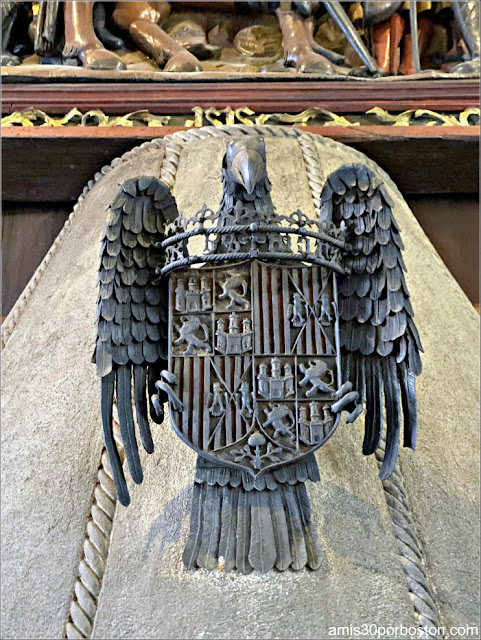 Escudo de Armas de los Reyes Católicos en el Museo Isabella Stewart Gardner