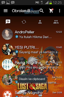 BBM MOD Tema Lost Saga LS v3.0.0.18 Apk Terbaru