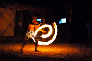 Fire Dancers Robinson Crusoe Island Fiji