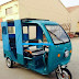 Nigerian invents Africa's first solar powered tricycle [Keke Napep]