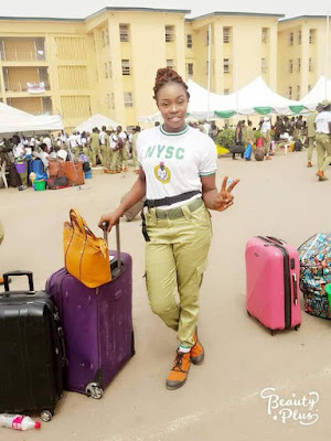 "All she was saying was Blood of Jesus until she died"- Friends, family members mourn Corps member killed by train in Lagos (graphic photos)