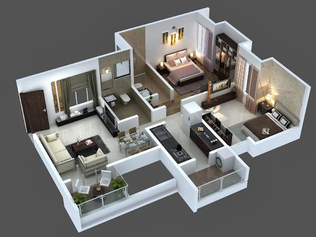 2 bhk flat interior design low budget