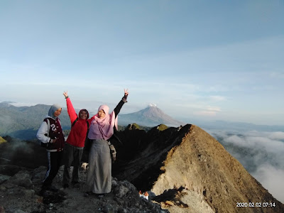 wisata sibayak, jalan-jalan ke sibayak, puncak sibayak