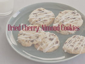 Keeping Up With The Jayneses: Dried Cherry Almond Cookies