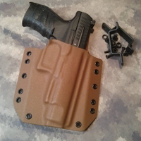 Custom Kydex OWB On Waistband Holster by Statureman Walther PPQ