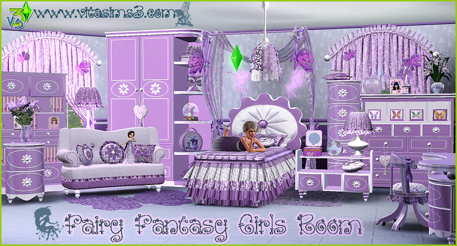 Sims 3 Kid Girl Bedrooms