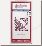 spellbinders d lites corner flourish