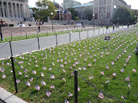  9/11 commemoration College Walk Columbia University, 2011