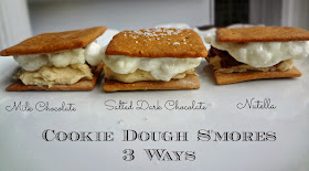 Cookie Dough S'mores-3 Ways