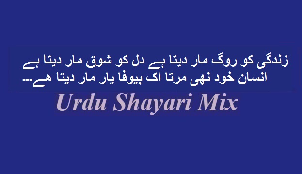 Zindagi ko rogg maar | Urdu poetry | Sad poetry
