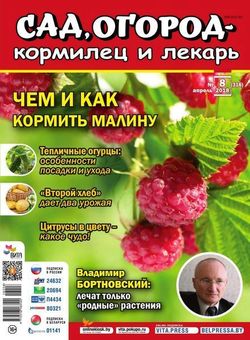 Читать онлайн журнал Сад огород – кормилец и лекарь (№8 апрель 2018) или скачать журнал бесплатно