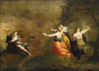 Zeus e Europa, O rapto de Europa, de Francisco Goya