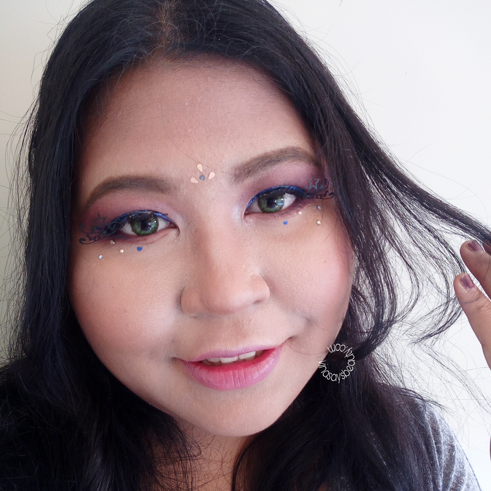 TUTORIAL PINK RAVE PARTY MAKE UP LOOK BY INEZ COSMETICS Vina Says
