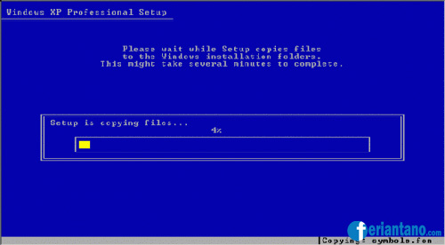 Cara Install Windows XP Lengkap Dengan Gambar - Feriantano.com