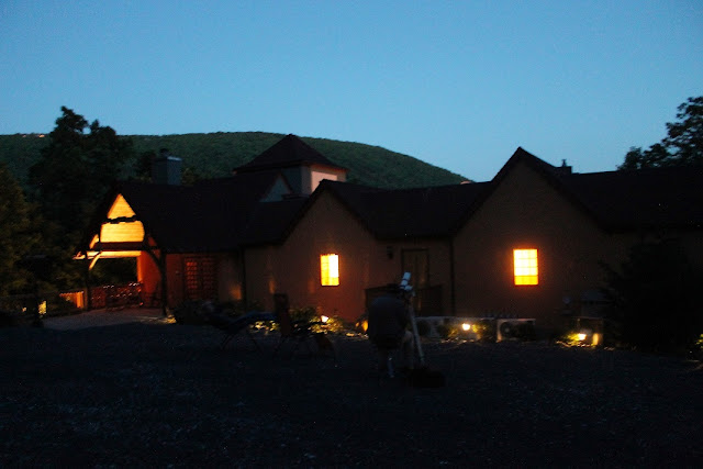 house in a mountains at dask