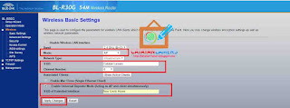 Setting Wireless Router Bluelink BL-R30G Sebagai Repeater Bridge untuk Hotspot