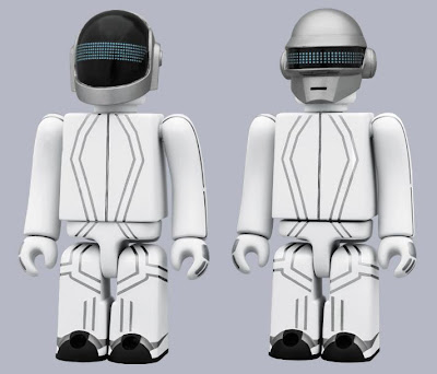 Disney x Medicom TRON: Legacy Daft Punk 100% Kubrick 2 Pack