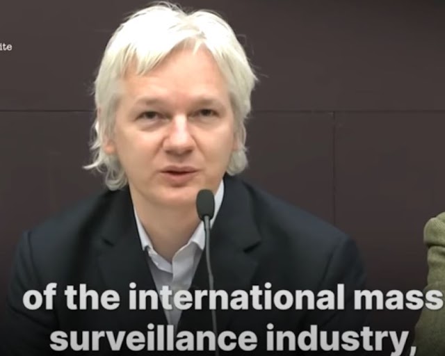 Edward Snowden and Julian Assange's warning about the Security and Surveillance Industrial Complex