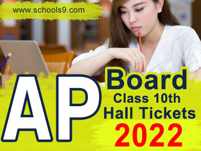 Andhra Pradesh SSC 10th Class 2022 Exam Hall Tickets
