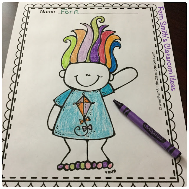 Trolls Coloring Pages Dollar Deal - 12 Pages of Troll Coloring Book Fun You will LOVE the 12 Troll Coloring Pages that come in this $1 Dollar Deal coloring pages resource for Trolls! Your children will absolutely A.D.O.R.E. these Twelve Troll Coloring Pages with the excitement of the new Troll craze! Terrific for a daily coloring page OR have a parent volunteer bind them into a COLORING BOOK for your students. Your students will ADORE these coloring pages because of the cute, cute, cute graphics! Your students can also draw in a Troll background and write about their coloring book page on the back. Use these coloring pages for all sorts of jumping off points for older students to use during their creative writing lessons! Add it to your plans to compliment any Troll Unit! Download these 12 Coloring Book Pages for some INSTANT Troll Coloring Joy in your home or classroom! #FernSmithsClassroomIdeas