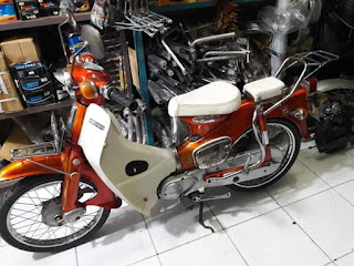 Dijual Honda C50 surat lengkap STNK BPKB