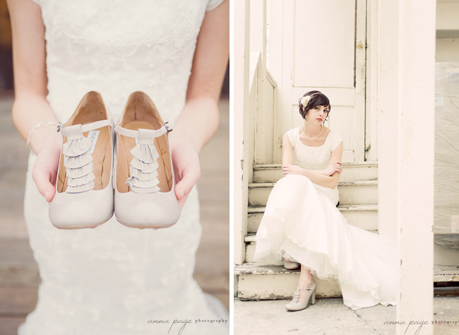 Bridal portraits by Anna Page