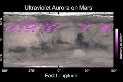 Data MAVEN : Aurora Terjadi Dimana Saja Di Planet Mars