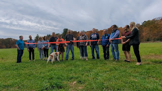 the ribbon cutting