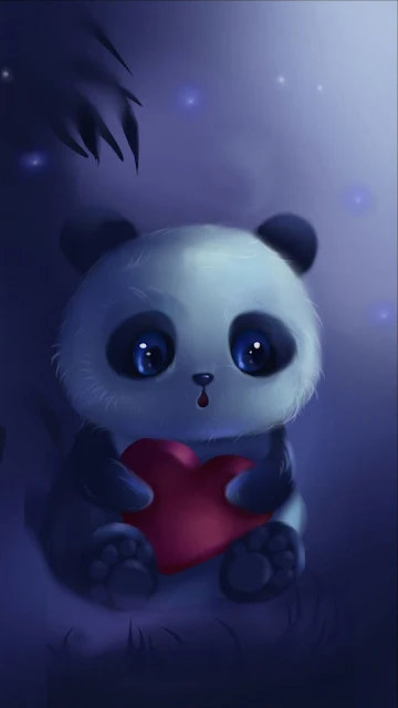 Cute Panda iphone Wallpaper