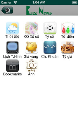 phan mem tin tuc - Viet News cho iphone